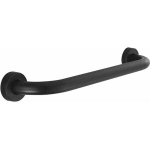 ZVD Toilet Grab Bar Stainless Steel Bathtub Handle Towel Holder Wall Mounted Bathroom Bathtub Handle, Black (40CM)