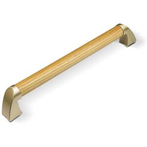 ZVD Wooden Bathroom Grab Bar, Waterproof Non-Slip Safety Grab Bars for Stairs and Hallway 34cm