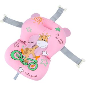 Rose - 0-12 Months Newborn Non-Slip Hanging Bath Pillow (Pink) 1pcs Rose - 0-12 Months Newborn Non-Slip Hanging Bath Pillow (Pink) 1pcs