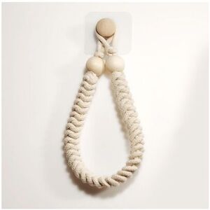 Linghhang - 1 Pcs Towel Holder(Beige) Rope Bathroom Paper Holder Toilet Roll Holder Retro Jute Rope Wooden Towel Rack for Bathroom Kitchen Linghhang - 1 Pcs Towel Holder(Beige) Rope Bathroom Paper Holder Toilet Roll Holder Retro Jute Rope Wooden Towel Rack for Bathroom Kitchen