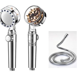 Linghhang - 1 Piece Turbocharged Shower Head, High Water Speed Shower Head, Powerful Pressurized Household Shower Head Linghhang - 1 Piece Turbocharged Shower Head, High Water Speed Shower Head, Powerful Pressurized Household Shower Head