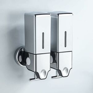 CYSLMUK 1000ml Wall Mounted Hand Sanitizer Dispenser, Commercial Soap Dispenser, Shower Soap and Lotion for Bathroom, Kitchen, Market, Hotel, Restaurant CYSLMUK 1000ml Wall Mounted Hand Sanitizer Dispenser, Commercial Soap Dispenser, Shower Soap and Lotion for Bathroom, Kitchen, Market, Hotel, Restaurant