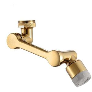 YMYNY 1080 Degree Swivel Faucet Aerator, 2 Function Universal Sprayer, Faucet Extension, Brass, Brushed Gold mumu YMYNY 1080 Degree Swivel Faucet Aerator, 2 Function Universal Sprayer, Faucet Extension, Brass, Brushed Gold mumu