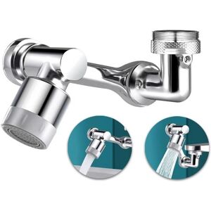 Aougo - 1080 Swivel Faucet Aerator, 2 Modes Adjustable Faucet Aerator, Wide Angle Aerator, Rotating Aerator, Swivel Kitchen Faucet Head Aougo - 1080 Swivel Faucet Aerator, 2 Modes Adjustable Faucet Aerator, Wide Angle Aerator, Rotating Aerator, Swivel Kitchen Faucet Head
