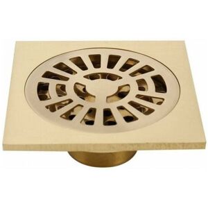 Cyslmuk - 10x10cm Shower Drain,Shower Drain,10.2cm Square Brass Shower Floor Drain with Removable Cover,Hair Drainer for Kitchen,Toilet Cyslmuk - 10x10cm Shower Drain,Shower Drain,10.2cm Square Brass Shower Floor Drain with Removable Cover,Hair Drainer for Kitchen,Toilet
