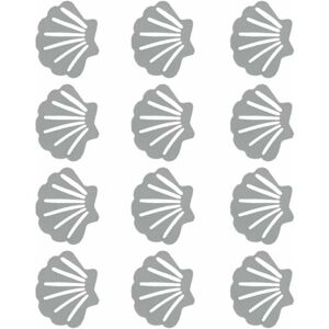 TRIMEC 12 Pièces Autocollants de Baignoire Antidérapants Forme de Coquille de Mer Sécurité Douche Bandes de Roulement Autocollants pour Décorations de Salle TRIMEC 12 Pièces Autocollants de Baignoire Antidérapants Forme de Coquille de Mer Sécurité Douche Bandes de Roulement Autocollants pour Décorations de Salle