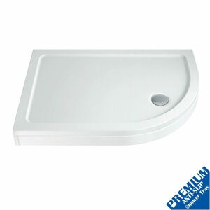 PODIUM 1200 x 900mm Offset Quad Shower Tray Right Entry Easy Plumb Anti-Slip free Waste PODIUM 1200 x 900mm Offset Quad Shower Tray Right Entry Easy Plumb Anti-Slip free Waste