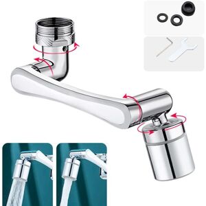 Tinor - 1440 Degree Rotatable Multifunctional Faucet Extension, Faucet Filter Accessory, 1080° Aerator with Two Water Outlet Methods for Kitchen Tinor - 1440 Degree Rotatable Multifunctional Faucet Extension, Faucet Filter Accessory, 1080° Aerator with Two Water Outlet Methods for Kitchen