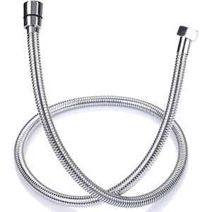 WOIYIC 1.5m Stainless Steel Anti-Twist Shower Hose, Shower Hose Standard G 1/2 Universal Connection, Bathroom Accessories Adaptable to All Shower Heads WOIYIC 1.5m Stainless Steel Anti-Twist Shower Hose, Shower Hose Standard G 1/2 Universal Connection, Bathroom Accessories Adaptable to All Shower Heads