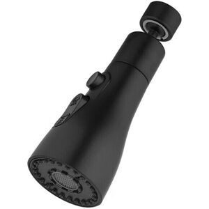 Linghhang - 1PCS (Black) 3 Modes Kitchen Faucet Sprayer - 360 Degree Nozzle for Kitchen Faucet, Faucet Head, Sink Mixer Sprayer, Kitchen Faucet Linghhang - 1PCS (Black) 3 Modes Kitchen Faucet Sprayer - 360 Degree Nozzle for Kitchen Faucet, Faucet Head, Sink Mixer Sprayer, Kitchen Faucet