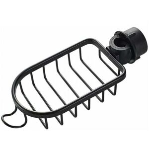 YMYNY 1x Stainless Steel Shower Holder No Drilling, Black Stainless Steel Telescopic Bathroom Holder, Shower Holder, Shower Soap Dish, Shampoo Shower YMYNY 1x Stainless Steel Shower Holder No Drilling, Black Stainless Steel Telescopic Bathroom Holder, Shower Holder, Shower Soap Dish, Shampoo Shower