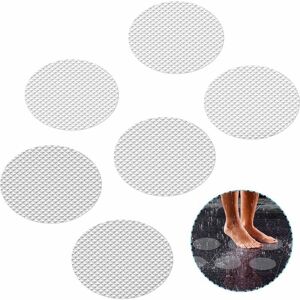 TRIMEC 20 pièces d'autocollants antidérapants, autocollants antidérapants ronds de 10 cm de diamètre pour baignoire et douche. Tapis de bain transparent, TRIMEC 20 pièces d'autocollants antidérapants, autocollants antidérapants ronds de 10 cm de diamètre pour baignoire et douche. Tapis de bain transparent,