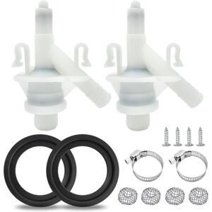 TLILY 2Pack 385311641 Water Valve Kit for Sealand/ Toilets Series 300,310,320,321, with 2 Pcs Toilet Flush Ball Seal TLILY 2Pack 385311641 Water Valve Kit for Sealand/ Toilets Series 300,310,320,321, with 2 Pcs Toilet Flush Ball Seal