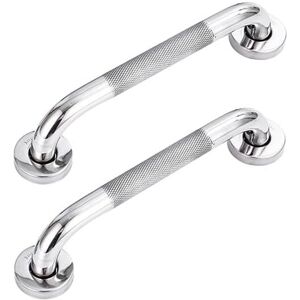 COOCHEER 2pcs 304 Stainless Steel Bathroom Grab Bar with Non-Slip Handle,for Bathtub,Toilet,Bathroom,Stair Handrail COOCHEER 2pcs 304 Stainless Steel Bathroom Grab Bar with Non-Slip Handle,for Bathtub,Toilet,Bathroom,Stair Handrail