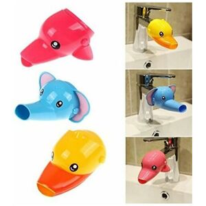 Trimec - 2pcs Robinet Extension de robinet Extender pour Enfant Bébé Se Laver les Mains Cartoon Animal Design de lavage Salle de Bain Lavabo Canard + Trimec - 2pcs Robinet Extension de robinet Extender pour Enfant Bébé Se Laver les Mains Cartoon Animal Design de lavage Salle de Bain Lavabo Canard +