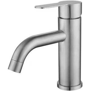 Alwaysh - 304 brushed stainless steel elbow faucet hot and cold elbow high main body single handle Alwaysh - 304 brushed stainless steel elbow faucet hot and cold elbow high main body single handle