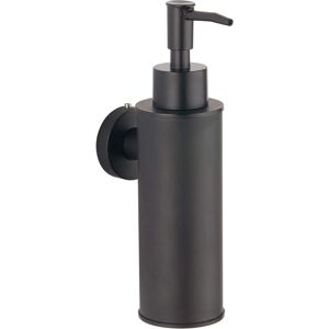 Tinor - 304 Stainless Steel Wall Mounted Soap Dispenser for Decoration (Round, Black) Tinor - 304 Stainless Steel Wall Mounted Soap Dispenser for Decoration (Round, Black)