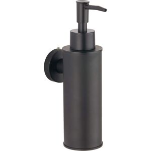 BEIJIYI 304 Stainless Steel Wall Mounted Soap Dispenser for Decoration (Round, Black) BEIJIYI 304 Stainless Steel Wall Mounted Soap Dispenser for Decoration (Round, Black)