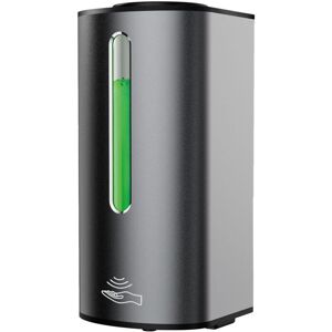 Cyslmuk - 380ML Wall Mounted Commercial Automatic Soap Dispenser Matte Silver Gray Large Capacity Cyslmuk - 380ML Wall Mounted Commercial Automatic Soap Dispenser Matte Silver Gray Large Capacity