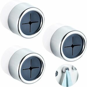 Hoopzi - 3PCS Tea Towel Holder, Self-Adhesive Towel Holders, Round Wall & Door Mounted Towel Hooks, Premium Towel Hook for Home Bathroom Kitchen, No Hoopzi - 3PCS Tea Towel Holder, Self-Adhesive Towel Holders, Round Wall & Door Mounted Towel Hooks, Premium Towel Hook for Home Bathroom Kitchen, No