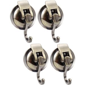 Pack Suction Cup Hooks (Bronze Color), Vacuum Suction Cup Hooks, Removable Strong Push Heavy Duty Hooks for Kitchen, Bathroom and Living Room Pack Suction Cup Hooks (Bronze Color), Vacuum Suction Cup Hooks, Removable Strong Push Heavy Duty Hooks for Kitchen, Bathroom and Living Room