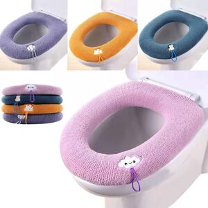 LINGHHANG 4 Colors) 4 Pack Toilet Seat Cover, Toilet Seat Cover, Washable Warm Fabric Toilet Seat, Antibacterial, with Hanging Loop, Very Warm and Washable LINGHHANG 4 Colors) 4 Pack Toilet Seat Cover, Toilet Seat Cover, Washable Warm Fabric Toilet Seat, Antibacterial, with Hanging Loop, Very Warm and Washable