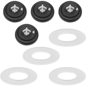 CSPARKV 4 Pcs Membrane for siamp Low Power Float Valve + 4 Pcs Flush Valve Washer Float Toilet Flush Valve for Toilet Flush Maintenance CSPARKV 4 Pcs Membrane for siamp Low Power Float Valve + 4 Pcs Flush Valve Washer Float Toilet Flush Valve for Toilet Flush Maintenance