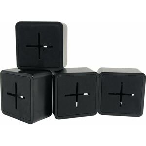 Hoopzi - 4 Pieces Self-Adhesive Towel Holders No Drilling Hanger Shape Hook Towel Holder Rack Rail Hooks Stickers for Kitchen Bathroom Toilet Hoopzi - 4 Pieces Self-Adhesive Towel Holders No Drilling Hanger Shape Hook Towel Holder Rack Rail Hooks Stickers for Kitchen Bathroom Toilet