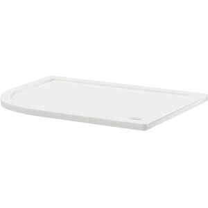Wholesale Domestic - Pearlstone 1200mm x 900mm x 40mm Left Hand Offset Quadrant Shower Tray Wholesale Domestic - Pearlstone 1200mm x 900mm x 40mm Left Hand Offset Quadrant Shower Tray