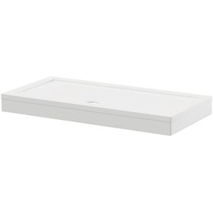 Wholesale Domestic - Pearlstone 1400mm x 700mm x 40mm Rectangular Shower Tray and Plinth Wholesale Domestic - Pearlstone 1400mm x 700mm x 40mm Rectangular Shower Tray and Plinth