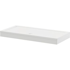 Wholesale Domestic - Pearlstone 1600mm x 700mm x 40mm Rectangular Shower Tray and Plinth Wholesale Domestic - Pearlstone 1600mm x 700mm x 40mm Rectangular Shower Tray and Plinth
