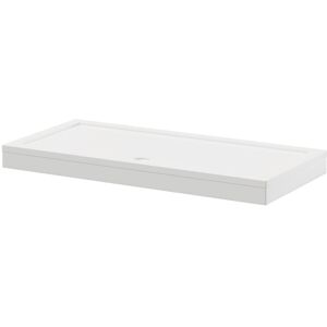 Wholesale Domestic - Pearlstone 1700mm x 800mm x 40mm Rectangular Shower Tray and Plinth Wholesale Domestic - Pearlstone 1700mm x 800mm x 40mm Rectangular Shower Tray and Plinth