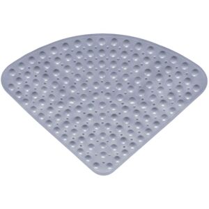 LINGHHANG 54x54cm, Sector Corner Rubber Shower Mat, Non-Slip Bath Mat, Quadrant Antibacterial Mat with Suction Cups for Shower or Bathtub LINGHHANG 54x54cm, Sector Corner Rubber Shower Mat, Non-Slip Bath Mat, Quadrant Antibacterial Mat with Suction Cups for Shower or Bathtub