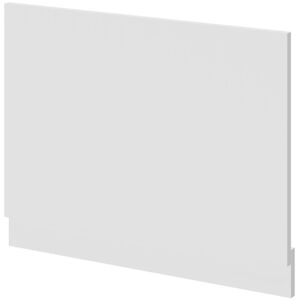 Napoli - Gloss White mdf 700mm End Bath Panel with Plinth Napoli - Gloss White mdf 700mm End Bath Panel with Plinth
