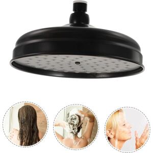 BEIJIYI 8" Antique Brass Round Shower Head, Bathroom Accessories, Replacement Shower Head, Widespread Shower Head (Standard 1/2" Black) BEIJIYI 8" Antique Brass Round Shower Head, Bathroom Accessories, Replacement Shower Head, Widespread Shower Head (Standard 1/2" Black)