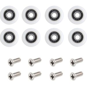 WOIYIC 8 Pack Shower Door Rollers With Screws, 23mm Diameter Replacement Rollers For Sliding Shower Door For Shower Enclosure WOIYIC 8 Pack Shower Door Rollers With Screws, 23mm Diameter Replacement Rollers For Sliding Shower Door For Shower Enclosure
