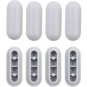 Ymyny - 8-Piece Universal Toilet Seat Pad, Universal Toilet Seat Cushion, Toilet Seat Cushion Set, Plastic Toilet Seat Replacement Bumper Ymyny - 8-Piece Universal Toilet Seat Pad, Universal Toilet Seat Cushion, Toilet Seat Cushion Set, Plastic Toilet Seat Replacement Bumper