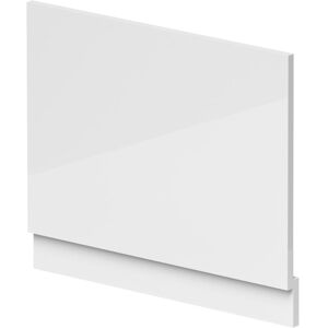 Balterley - 700mm Waterproof Straight Shower Bath End Panel - Gloss White Balterley - 700mm Waterproof Straight Shower Bath End Panel - Gloss White