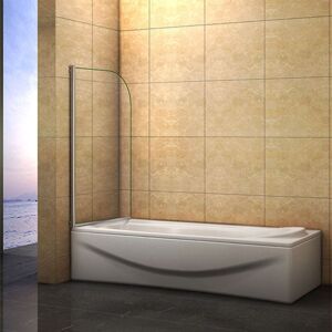 SKY - 800x1400mm 180 Pivot Shower Bath Screen Tempered Glass Door Panel SKY - 800x1400mm 180 Pivot Shower Bath Screen Tempered Glass Door Panel