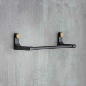 Garden Trading - Adelphi Matt Black & Brass Bathroom Small Metal Steel Towel Rail Bar Holder Garden Trading - Adelphi Matt Black & Brass Bathroom Small Metal Steel Towel Rail Bar Holder