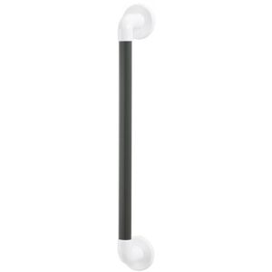 AKW - 1400 Series Straight Plastic Fluted Grab Rail 300mm Length - Mid Grey AKW - 1400 Series Straight Plastic Fluted Grab Rail 300mm Length - Mid Grey