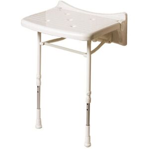 AKW 2000 Series Compact Fold Up Shower Seat - White Unpadded AKW 2000 Series Compact Fold Up Shower Seat - White Unpadded