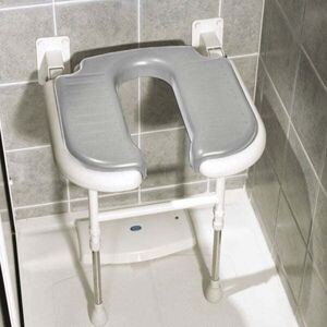 AKW - 4000 Series Standard Horseshoe Padded Seat Grey AKW - 4000 Series Standard Horseshoe Padded Seat Grey