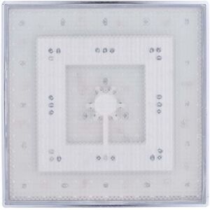 7 Color Changing Led Light Shower Head Rain Square Bathroom Shower Head Chrome Steel - Alwaysh 7 Color Changing Led Light Shower Head Rain Square Bathroom Shower Head Chrome Steel - Alwaysh