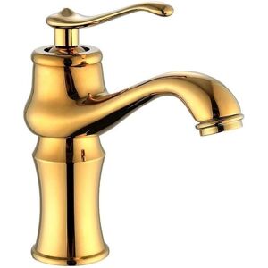 Alwaysh - European Style Copper Gold Magic Lamp Bathroom Sink Faucet for Home Washbasin Alwaysh - European Style Copper Gold Magic Lamp Bathroom Sink Faucet for Home Washbasin