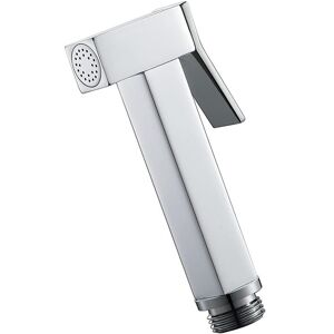 Alwaysh - Handheld Bidet Sprayer, Square Brass Toilet Shower Hand Shower Bidet Wall Mount for Bathroom Cleaning,Chrome Alwaysh - Handheld Bidet Sprayer, Square Brass Toilet Shower Hand Shower Bidet Wall Mount for Bathroom Cleaning,Chrome