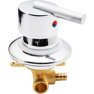 Alwaysh - Shower Room Mixer Hot and Cold Water Mixing Valve G1/2' Mixer Shower Cabin Mixer Alwaysh - Shower Room Mixer Hot and Cold Water Mixing Valve G1/2' Mixer Shower Cabin Mixer