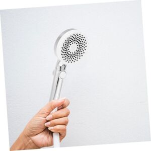 Alwaysh - Sous Pression De La Salle De Bain Tuyau Haute Pression Douchette à Main Bac En Plastique Pomme De Pulvérisateur à Main Tenue Blanche Alwaysh - Sous Pression De La Salle De Bain Tuyau Haute Pression Douchette à Main Bac En Plastique Pomme De Pulvérisateur à Main Tenue Blanche