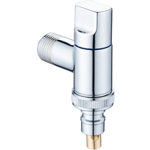 Alwaysh - Washing Machine Faucet Angle Valve, Washing Machine Faucet, Quick Opening Angle Valve for Washing Machine(Silver) Alwaysh - Washing Machine Faucet Angle Valve, Washing Machine Faucet, Quick Opening Angle Valve for Washing Machine(Silver)