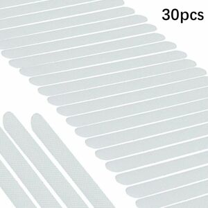 Shining House - AlwaysH 30 Pieces Non-Slip Stickers, Shower Stickers Bath Safety Strips Transparent Self Adhesive Non-Slip Stickers for Bath Tubs Shining House - AlwaysH 30 Pieces Non-Slip Stickers, Shower Stickers Bath Safety Strips Transparent Self Adhesive Non-Slip Stickers for Bath Tubs